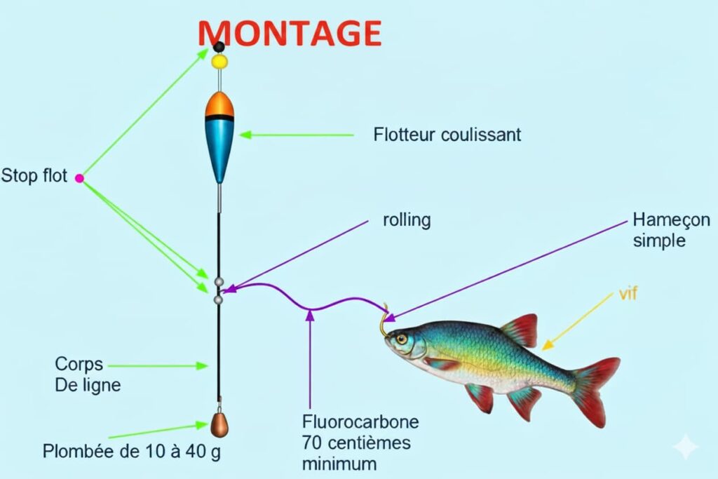 Comment pêcher le brochet au bouchon : les bases de la technique